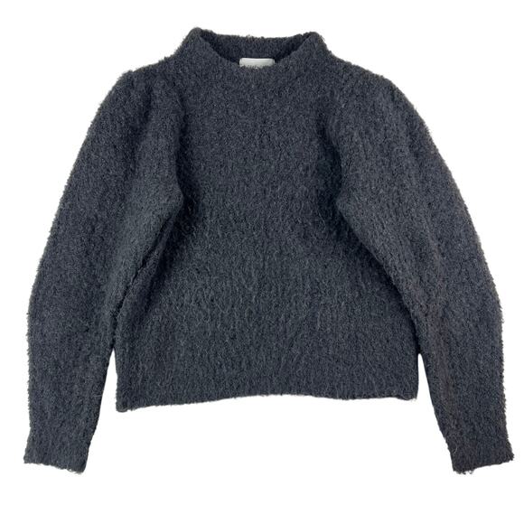DEAR JOHN DENIM Madison Night Time Woman's Lng Slv Crew Nk Sweater SZ M Charcoal - Picture 1 of 8